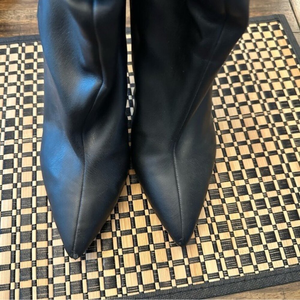 Jessica Simpson Women's Lesley Slouchy Pointy Toe Dress Booties Black Size 7 1/2 - Picture 6 of 12